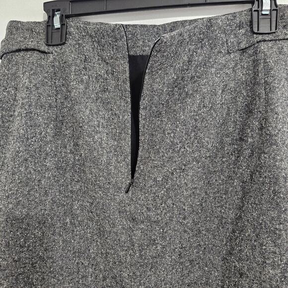 Vintage Wool Blend Grey Pencil Skirt. Size 14 - Picture 4 of 8